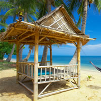 Bamboo Gazebo, Tiki Bar, or Hut for the Garden